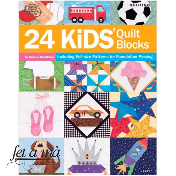 Libro 24 Kid's Quilt blocks