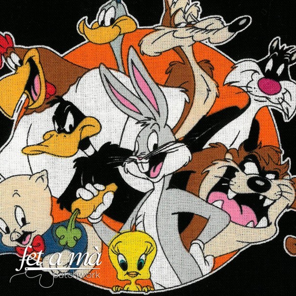 Tela Looney Tunes - Personajes
