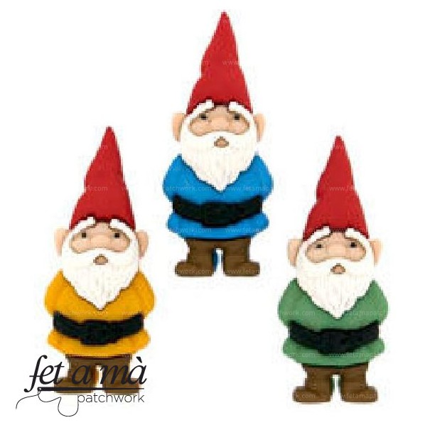 Botones Garden Gnomes