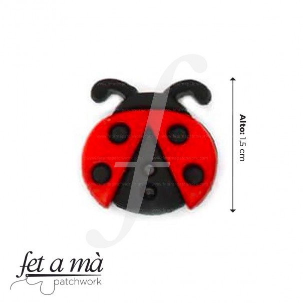 DRESS IT UP BUTTONS Buttons Sew Cute Ladybugs 6940