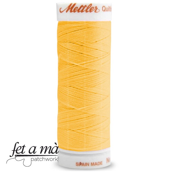Hilo Mettler Silk-Finish cotton 40 bobina 150 m Huevo