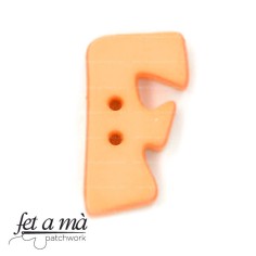Botón letra F naranja