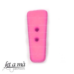 Botón letra I fucsia