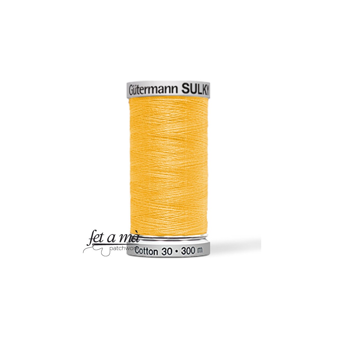 Hilo De Coser Gutermann Sulky No.30 - 100% Algodón - 300 Metros Por Bobina - Color 4078