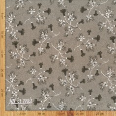 Tela Centenary Collection ramos de flores visón 2