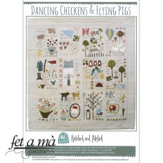 Patrón Dancing Chickens and Flying Pigs