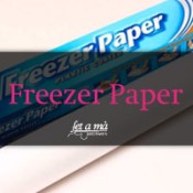  Freezer Paper